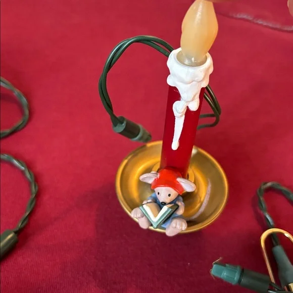 Hallmark Vintage Christmas Set of 5 Lighted Ornaments - Picture 5 of 13